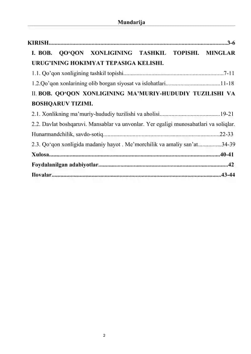 Qo‘qon xonligining ma‘muriy hududiy tuzilishi va boshqaruv tizimi 2