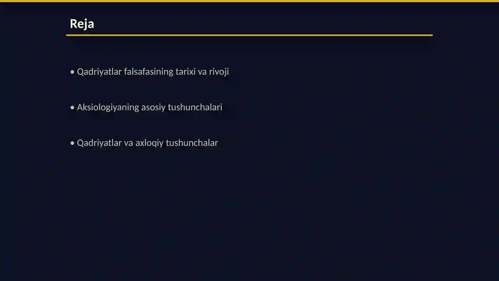 Qadriyatlar falsafasi. Aksiologiya 2