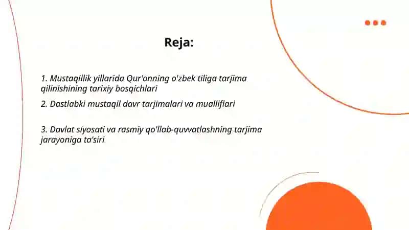 Qur'onning o'zbek tiliga tarjima va tafsiri 2