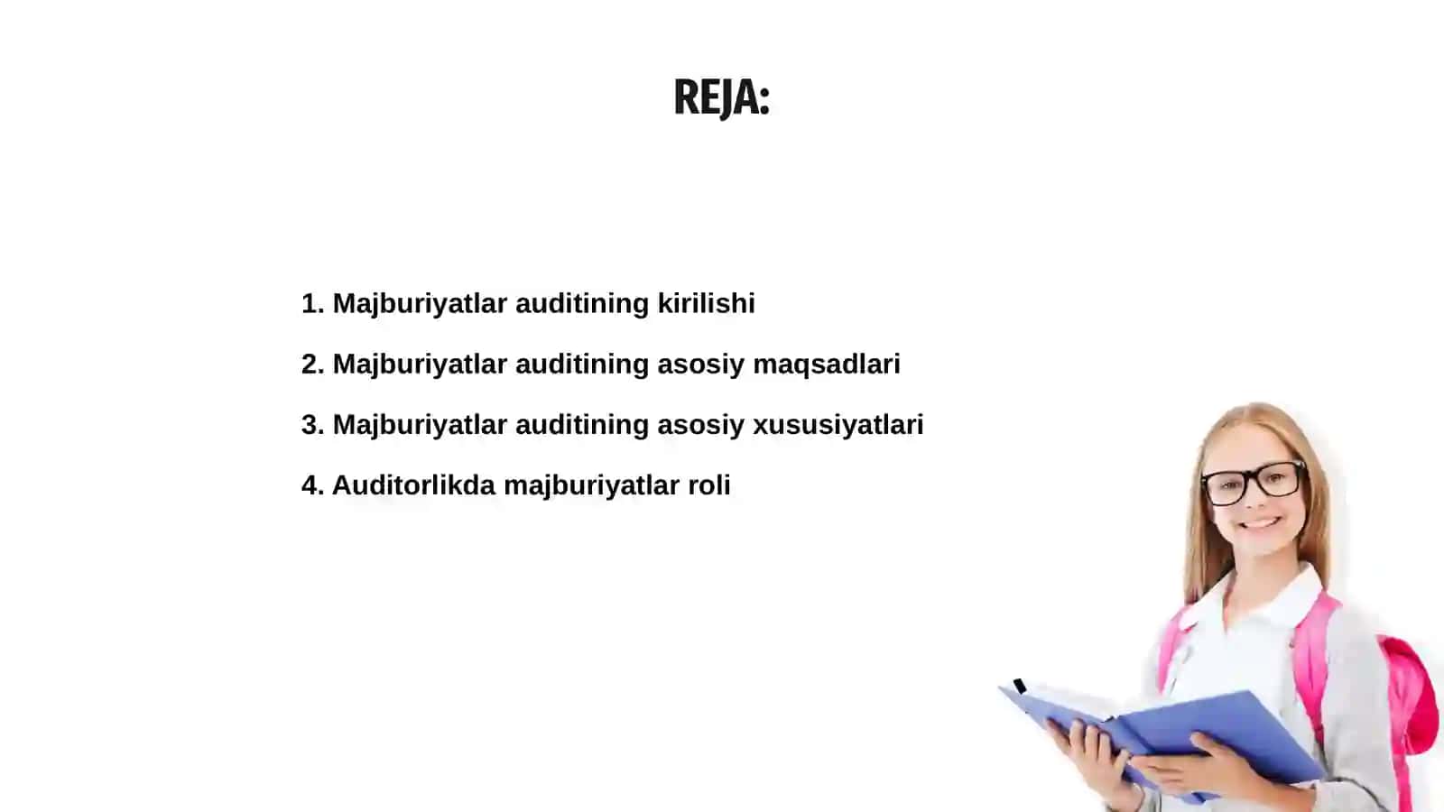Majburiyatlar auditining xususiyatlari 2