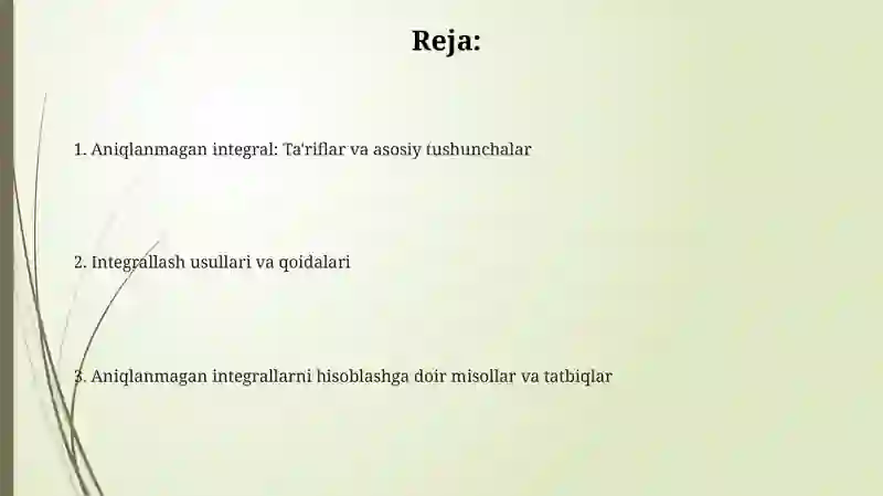Xosmas integrallar 2