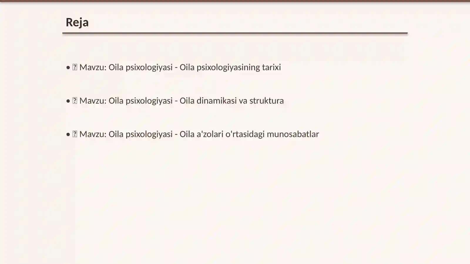 Oila psixologiyasi - Oila psixologiyasining tarixi 2