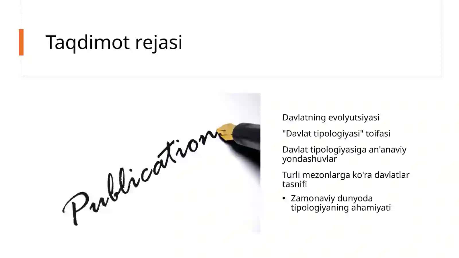 Davlatlartipologiyasi: tasniflash vaevolyutsiya 2