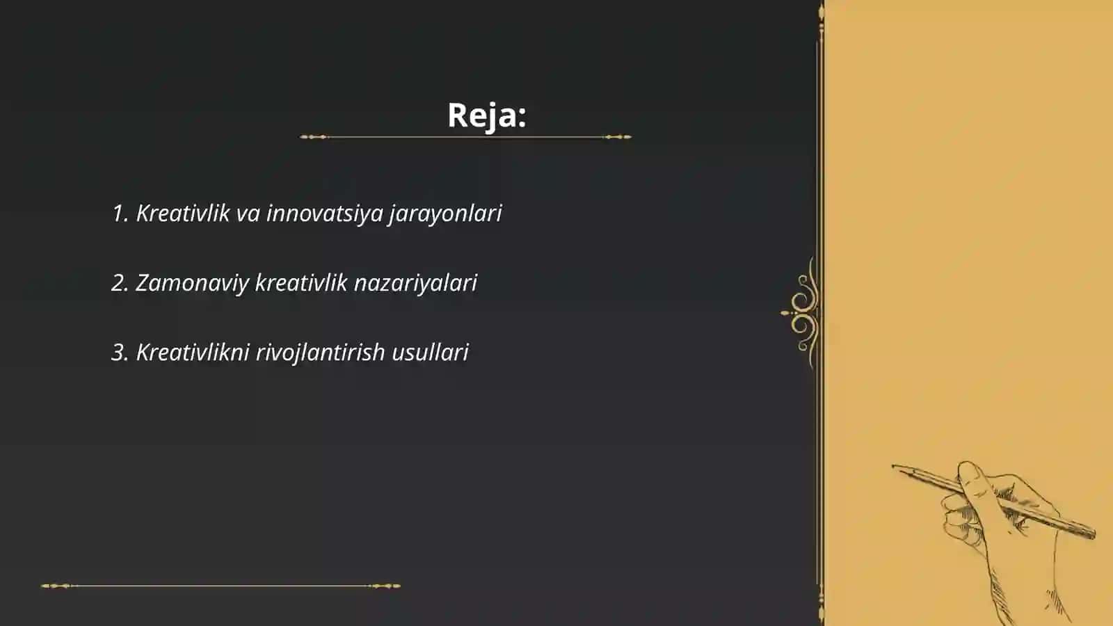 Kreativlik muammosiga zamonaviy yondashuvlar 2