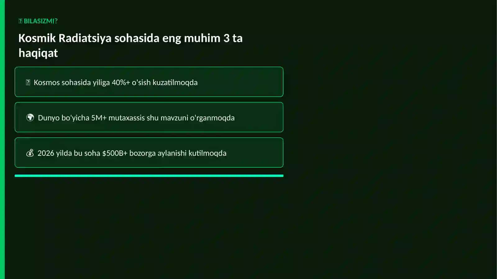 Kosmik Radiatsiya 4