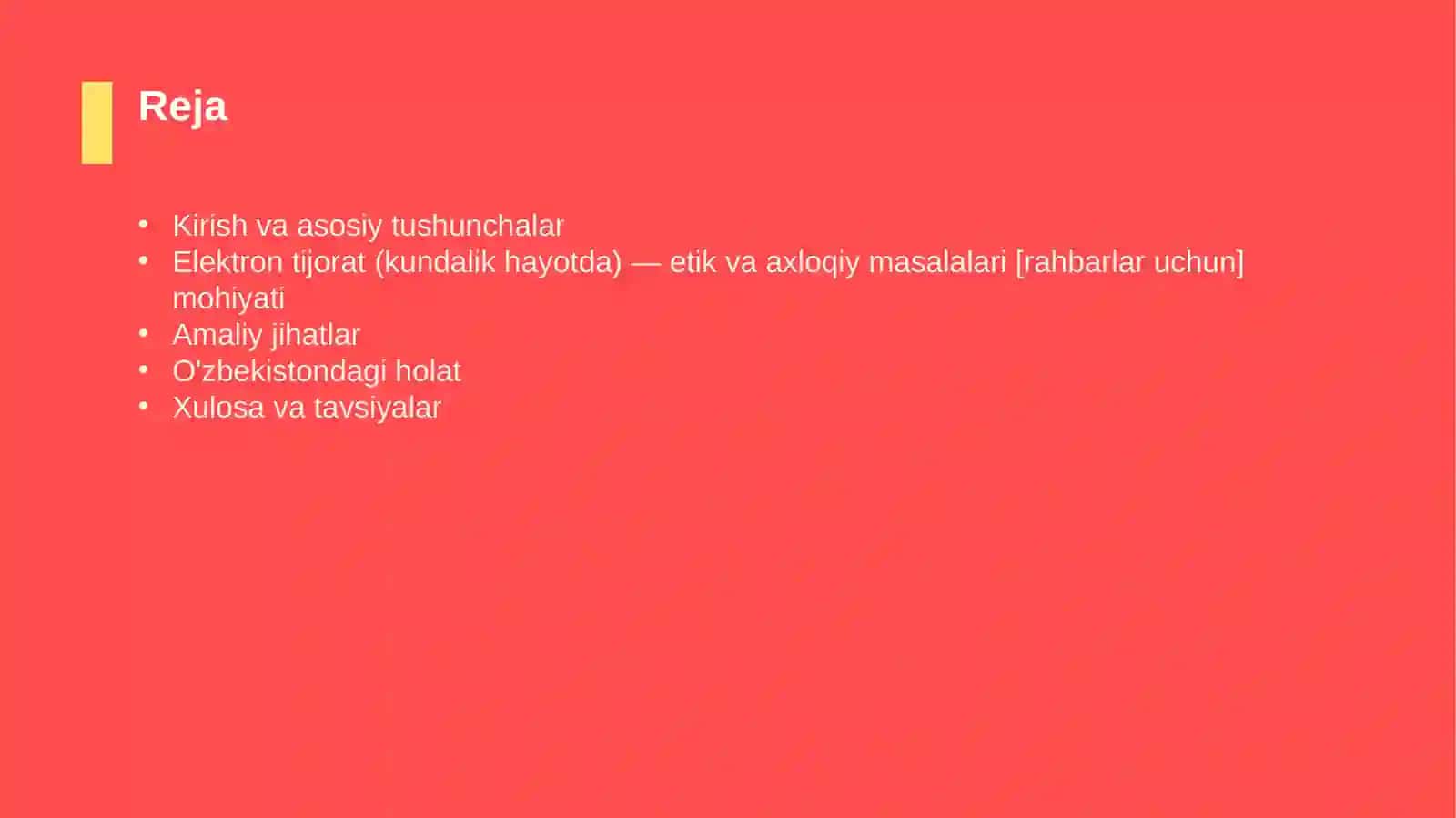 Elektron tijorat (kundalik hayotda) — etik va axloqiy masalalari [rahbarlar uchun] 2