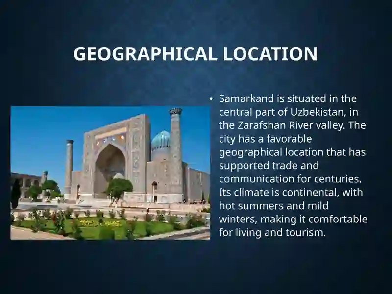 My Home Town – Samarkand 2
