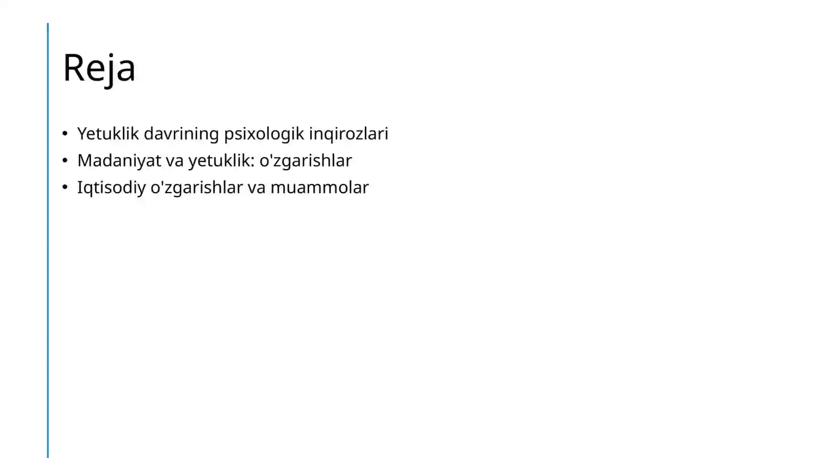Yetuklik davri psixologik inqirozlari 2