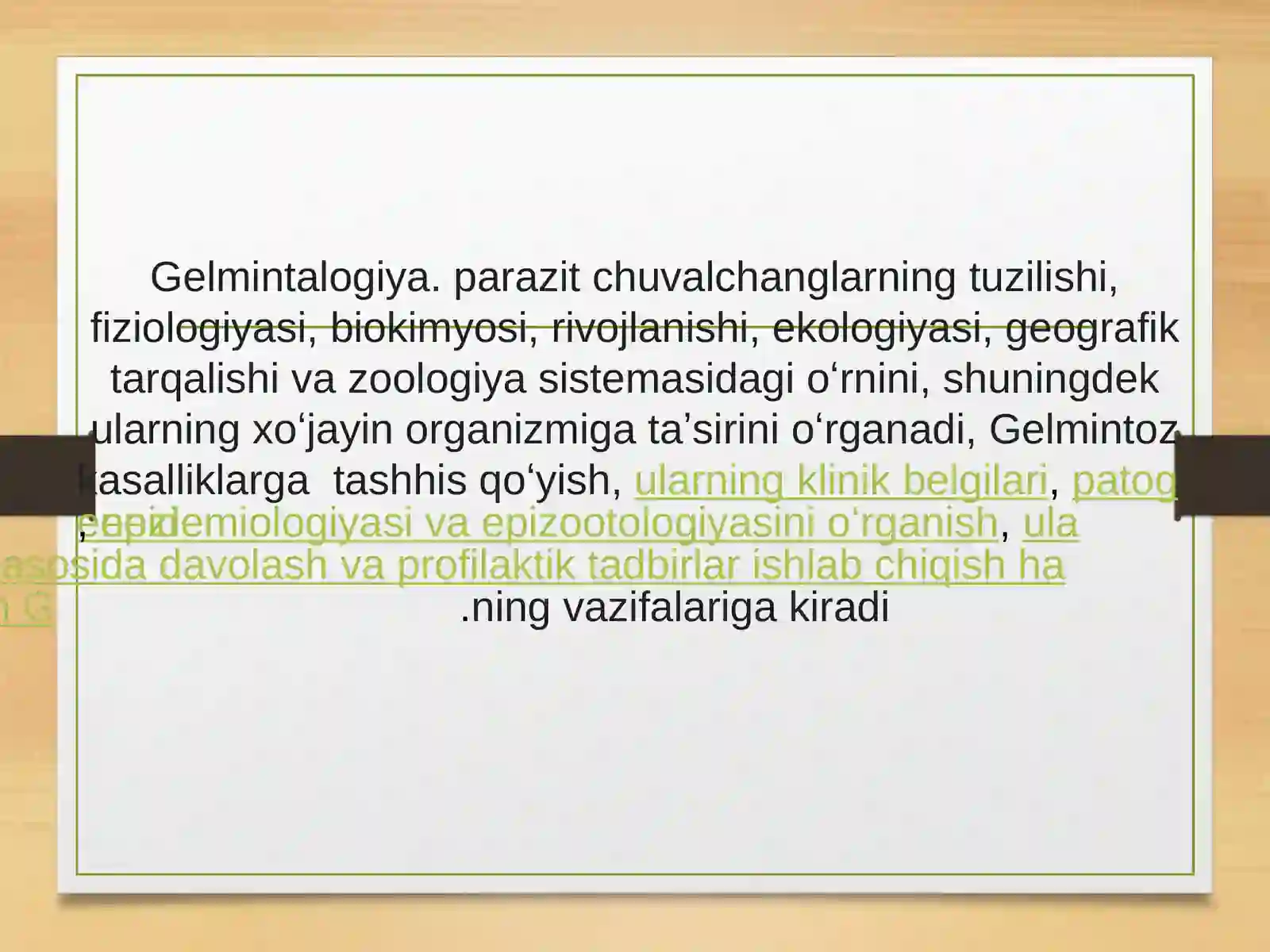 Gelmintologiya 2
