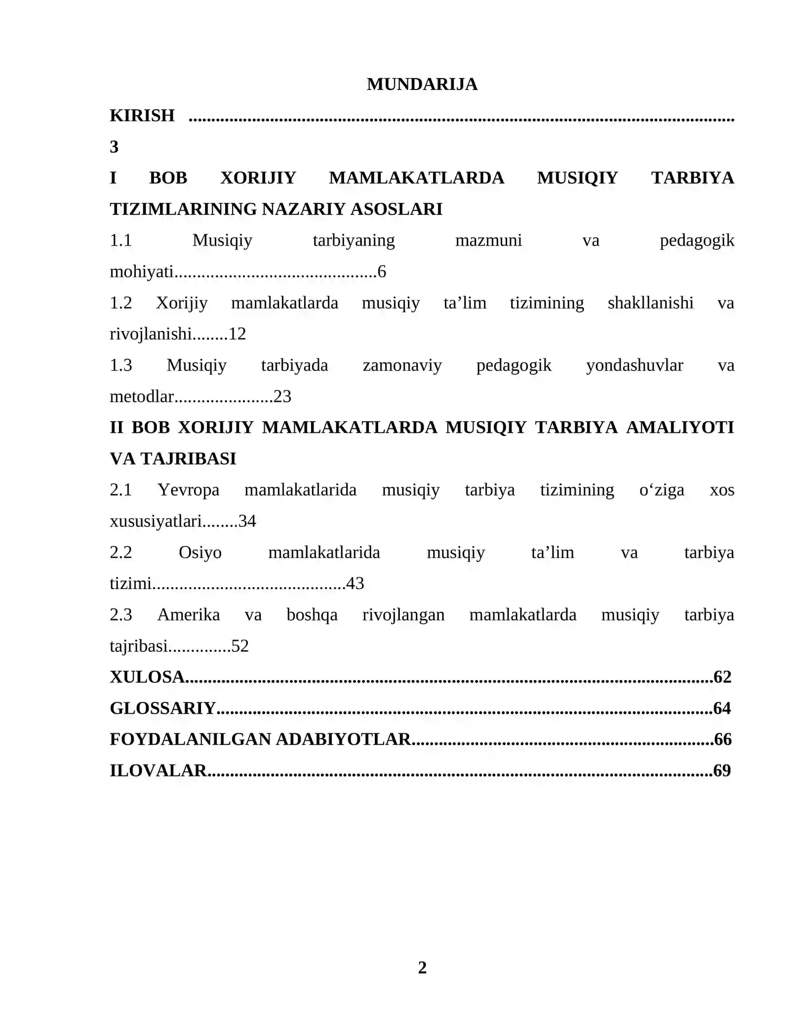 Musiqa Ta'limi Yoʻnalishi 2