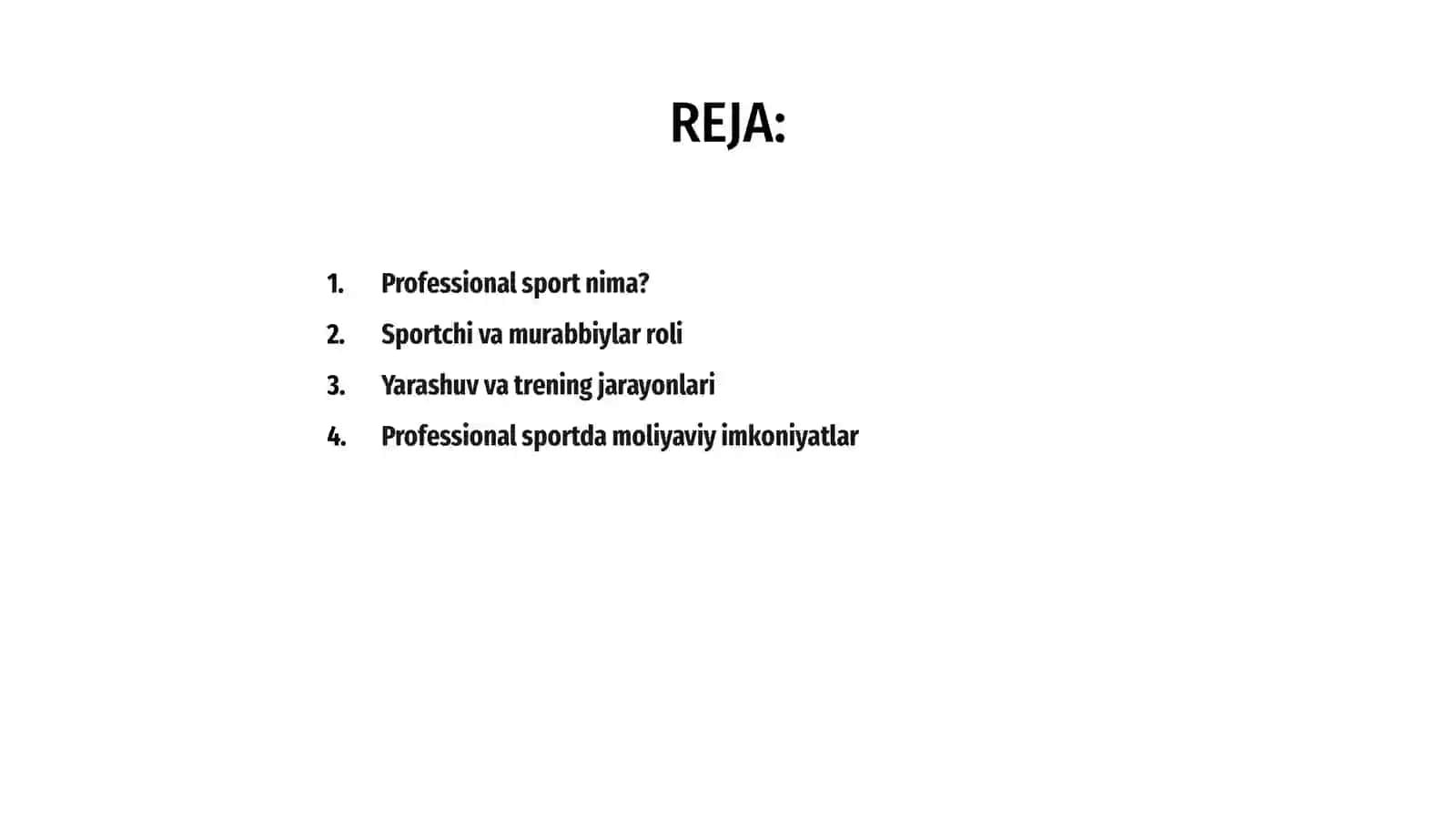 Professional sport 2