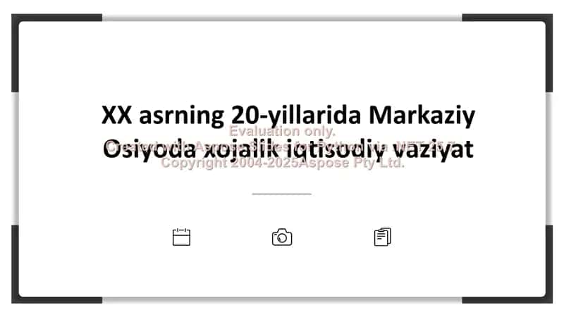 O’zbekistonda Sovet hokimiyatining iqtisodiy va ijtimoiy siyosati 2