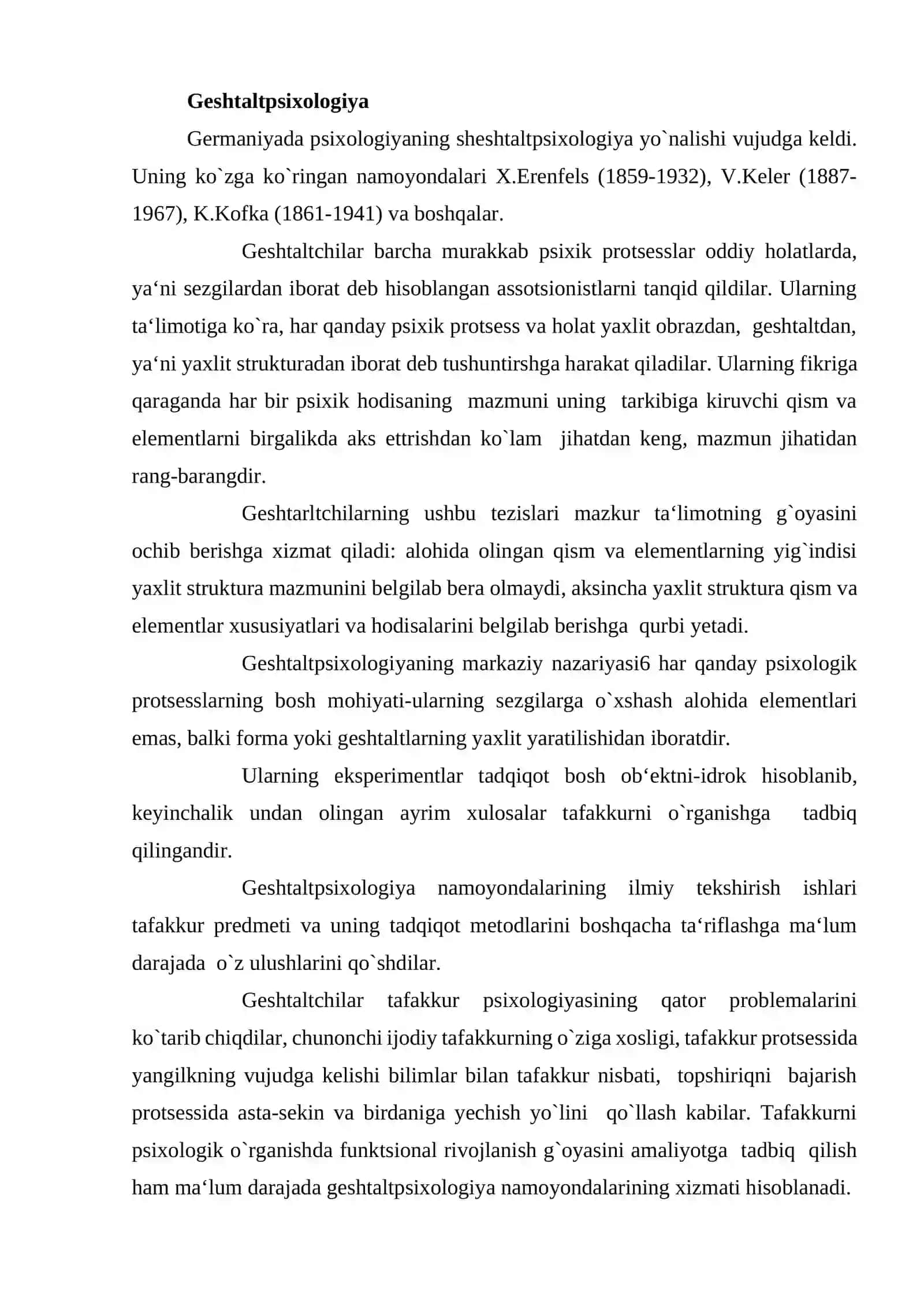 Psixologiya maktablari 2