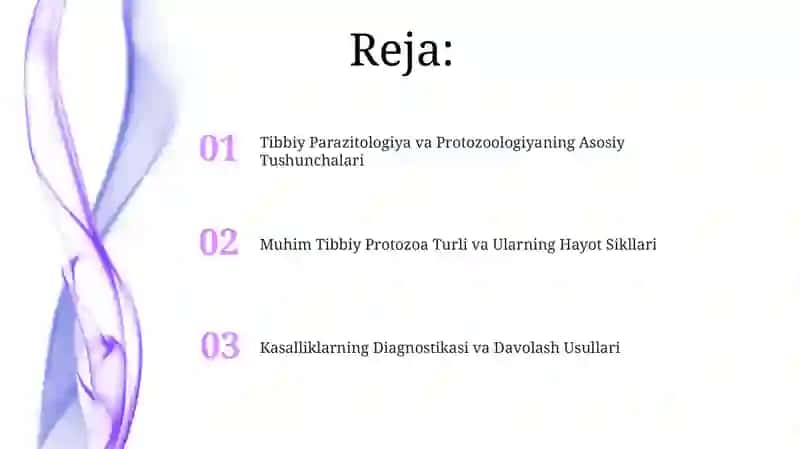 Tibbiy Parazitologiya va Protozoologiyaning Asosiy Tushunchalari 2
