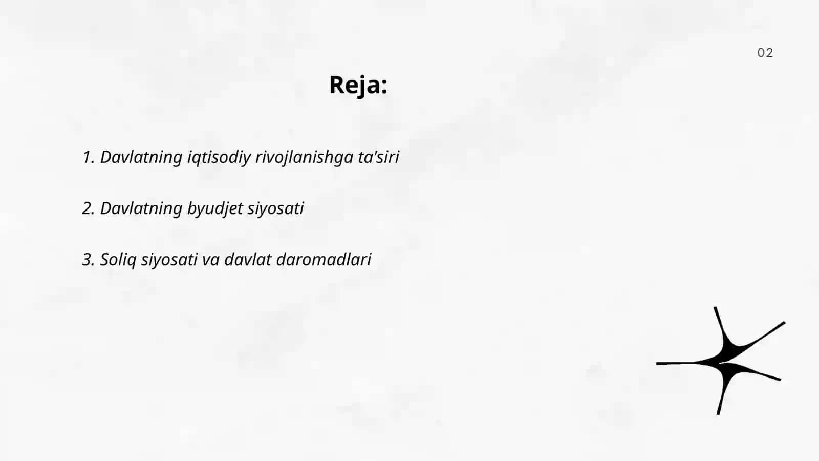 Davlatning iqtisodiy rivojlanishi 2