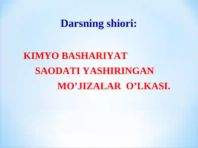 KIMYO BASHARIYAT 2