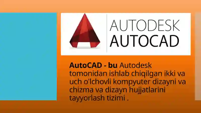 AutoCAD, 3D Max dasturlari 2