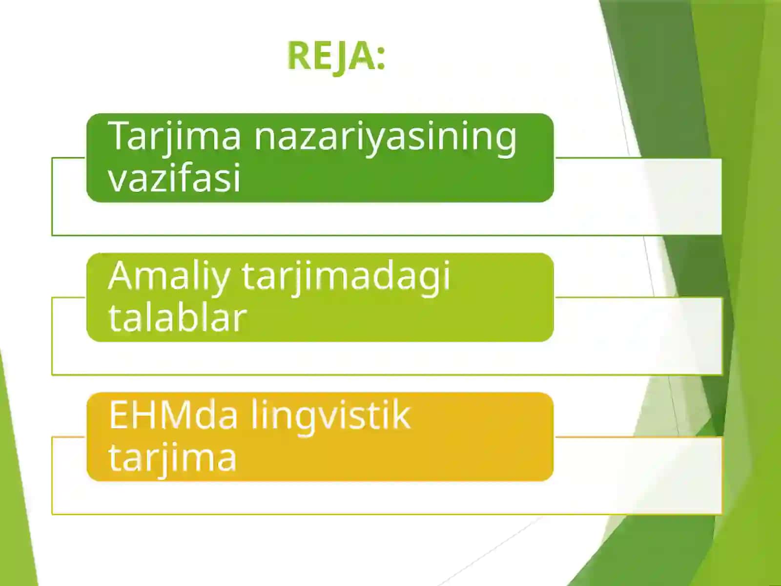 Tarjima - amaliy tilshunoslikning tarmog‘i sifatida 2