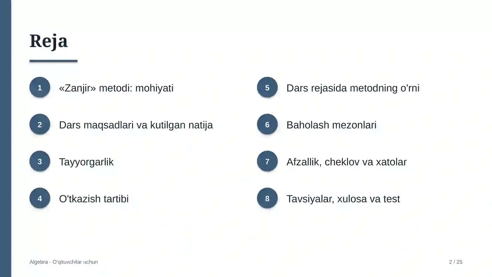algebra darslarida zanjir metodidan foydalanish 6306 2