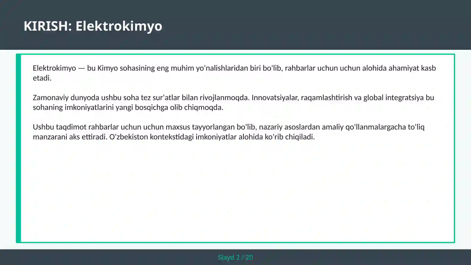 Elektrokimyo 2