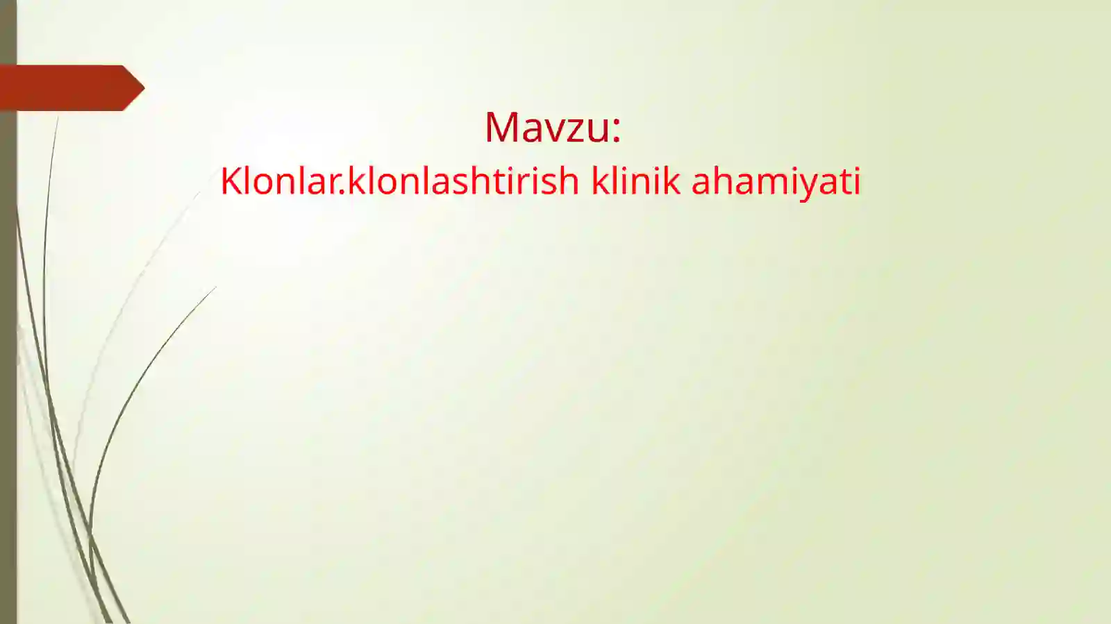 Klonlar.klonlashtirishklinikahamiyati 2
