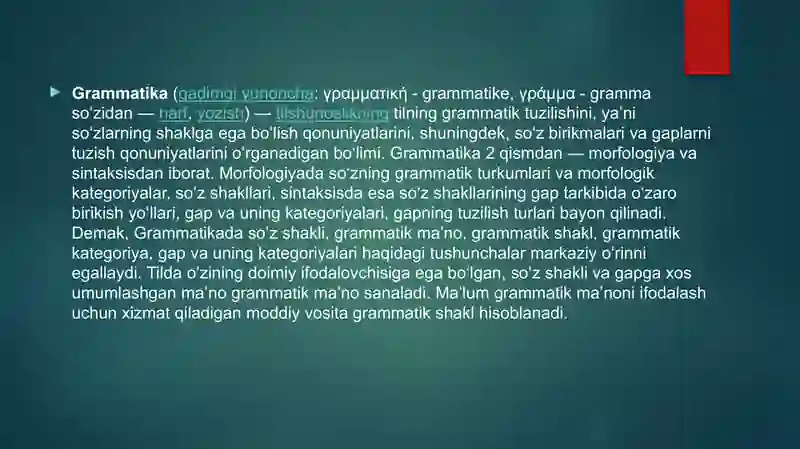Grammatika 2