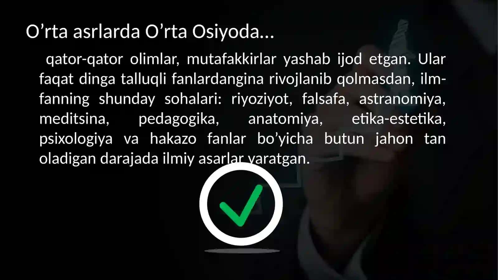 SHARQ MUTAFAKKIRLARI ILMIY QARASHLARI TARAQQIYOTINING IJTIMOIY-PSIXOLOGIK YO’NALISHI 2