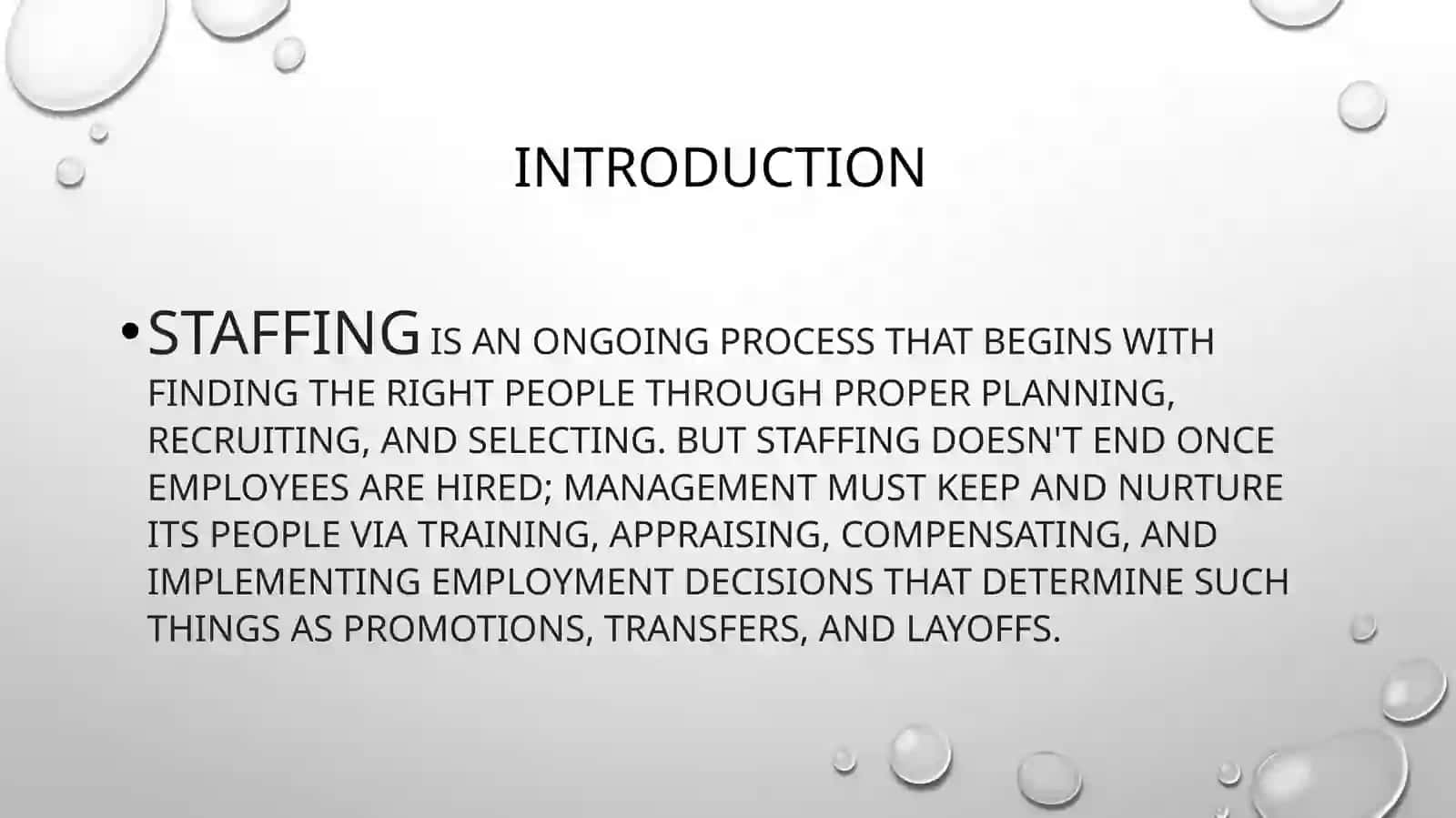 Determine Human resource needs 2