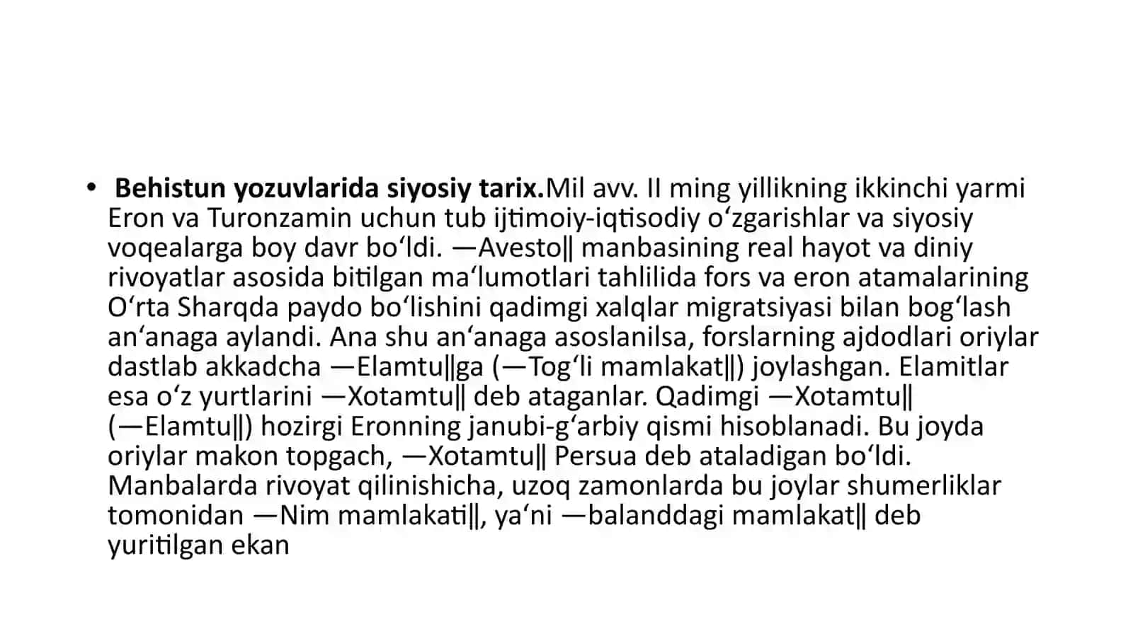 Sharqqulyozmalariningsvilizatsiyatarixidagio’rni 2