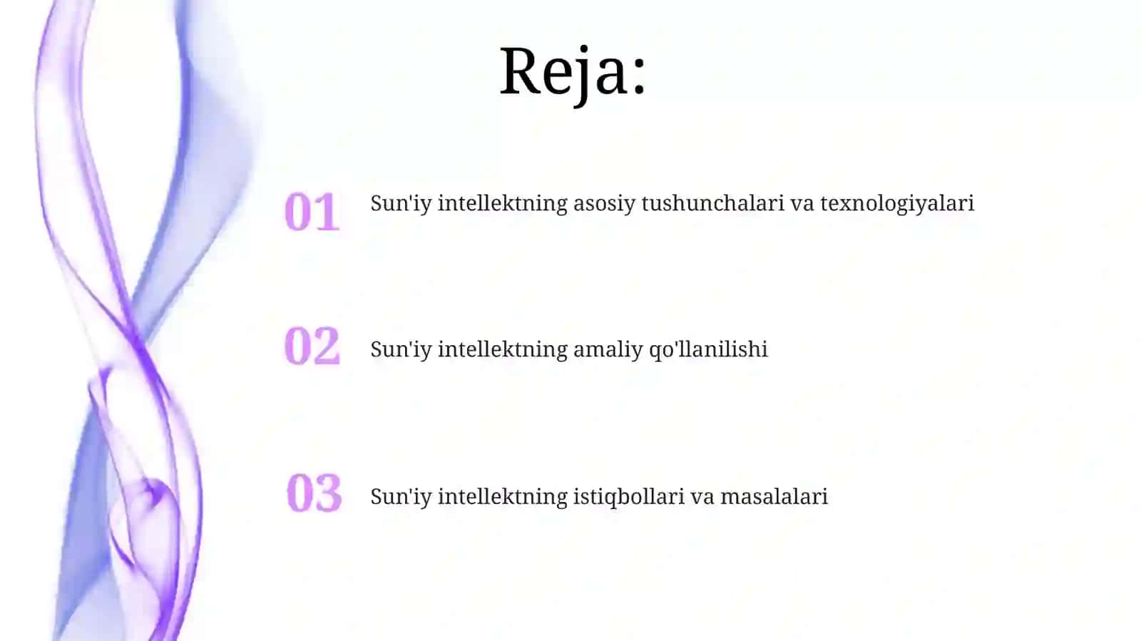 Sun'iy intellektning asosiy tushunchalari va qo'llanilishi 2