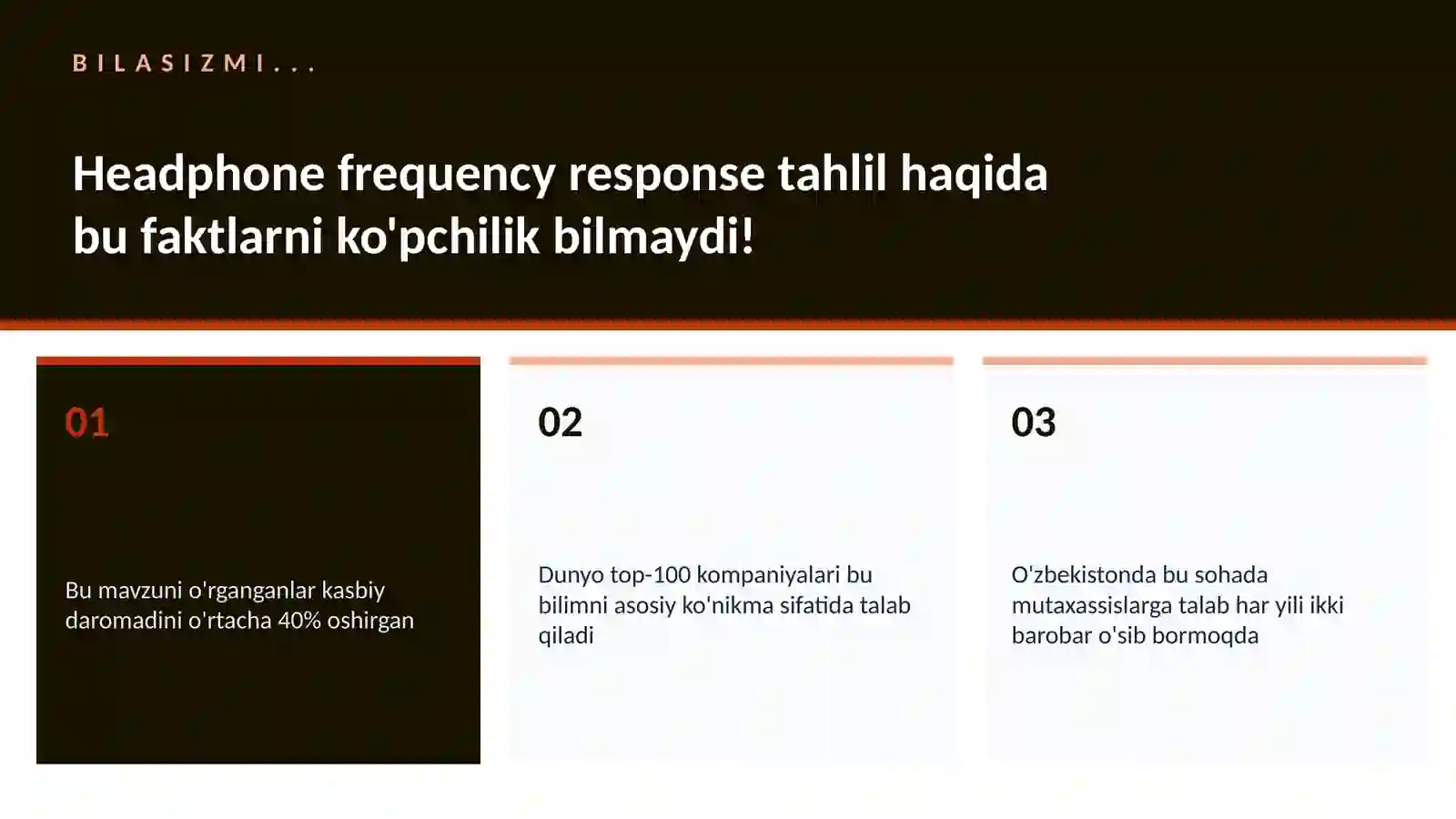 Headphone frequency response tahlil 2