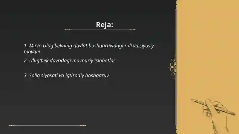 Mirzo Ulug'bek 2