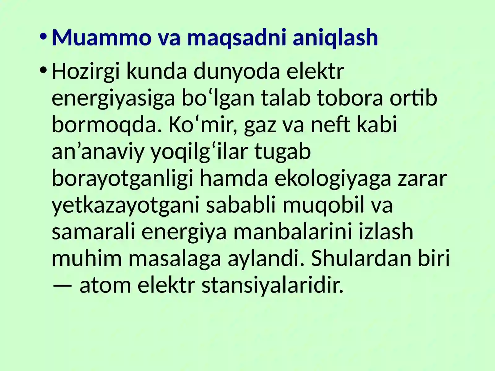 ATOM ELEKTR STANSIYALARI 2