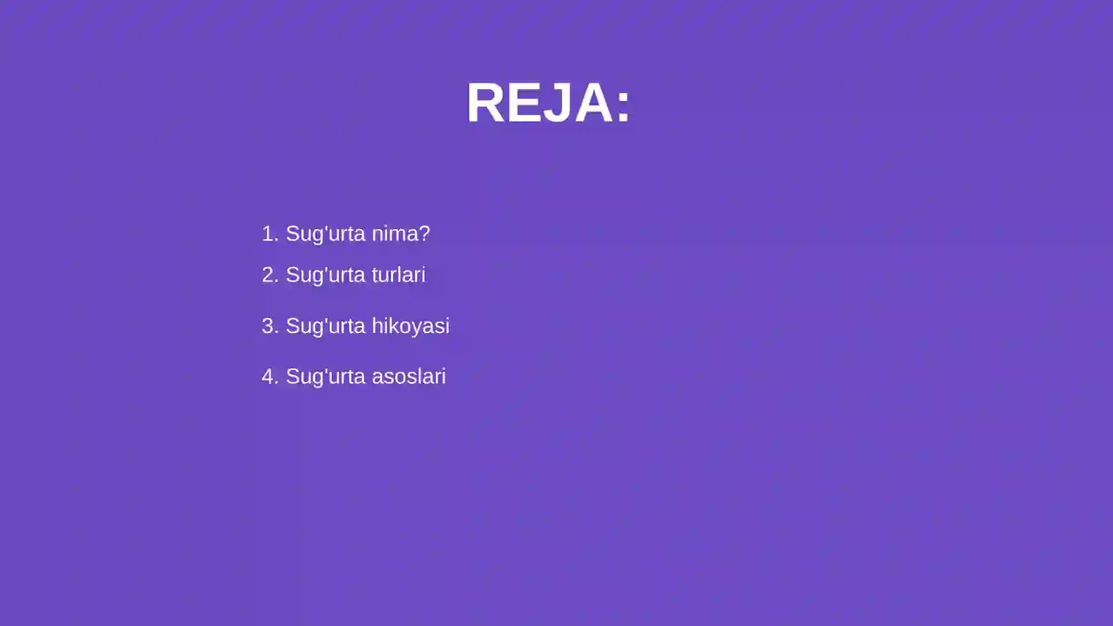 Sug'urta 2
