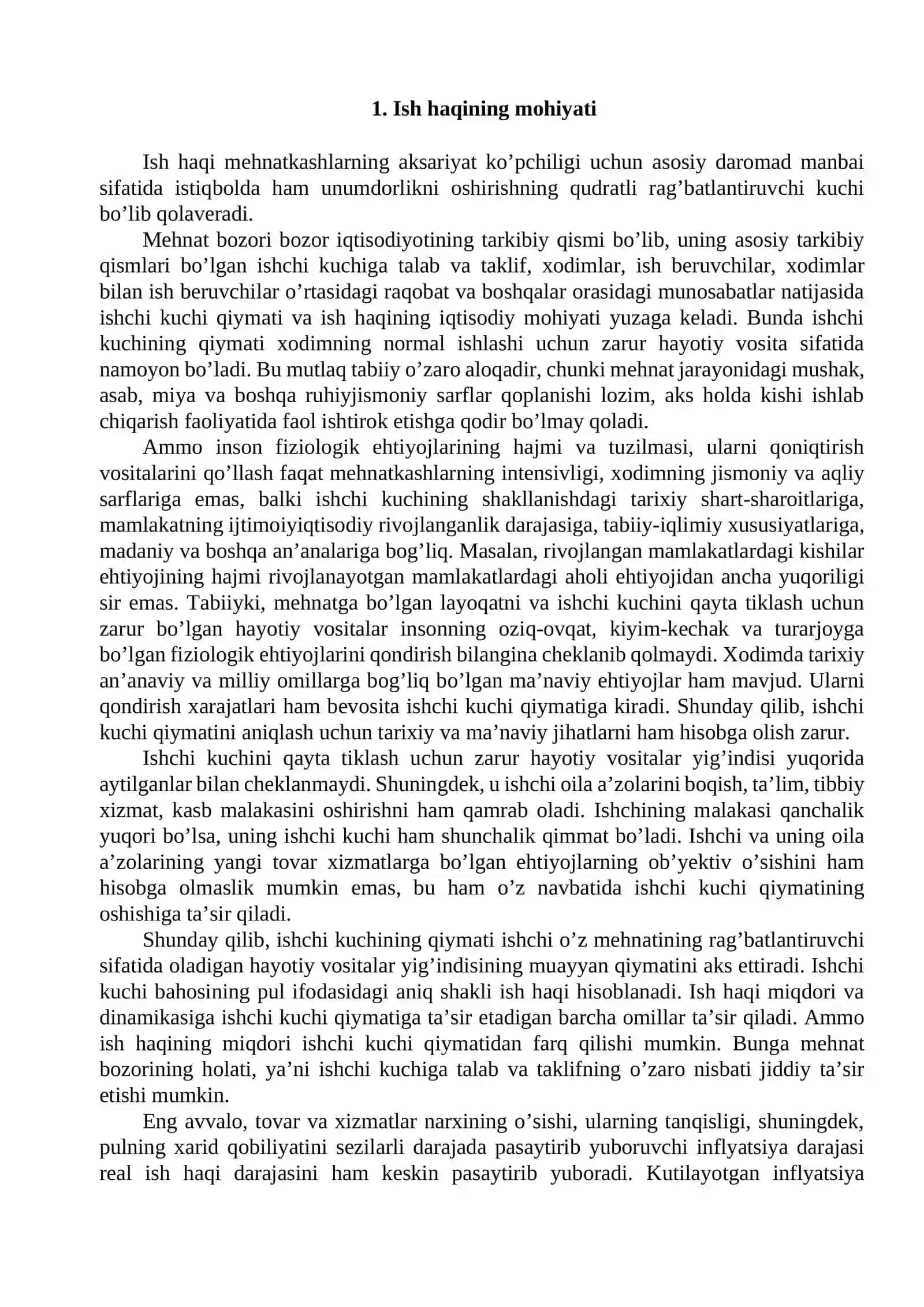 Ish haqining mohiyati 2