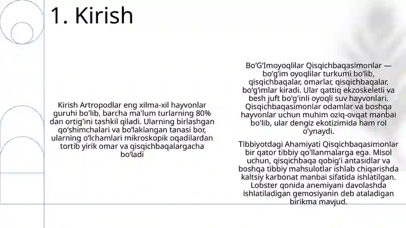 BoʻGʻImoyoqlilar. BogʻImoyoqlilarning Tibbiyotdagi Ahamiyati 2