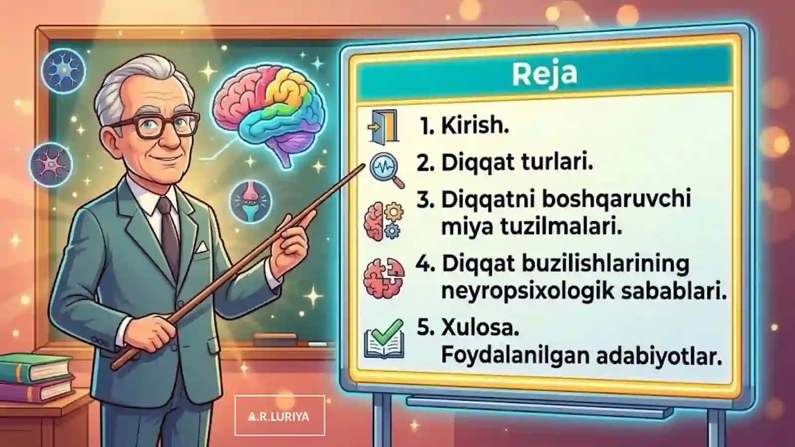 Diqqatning neyropsixologik mexanizmlari 2