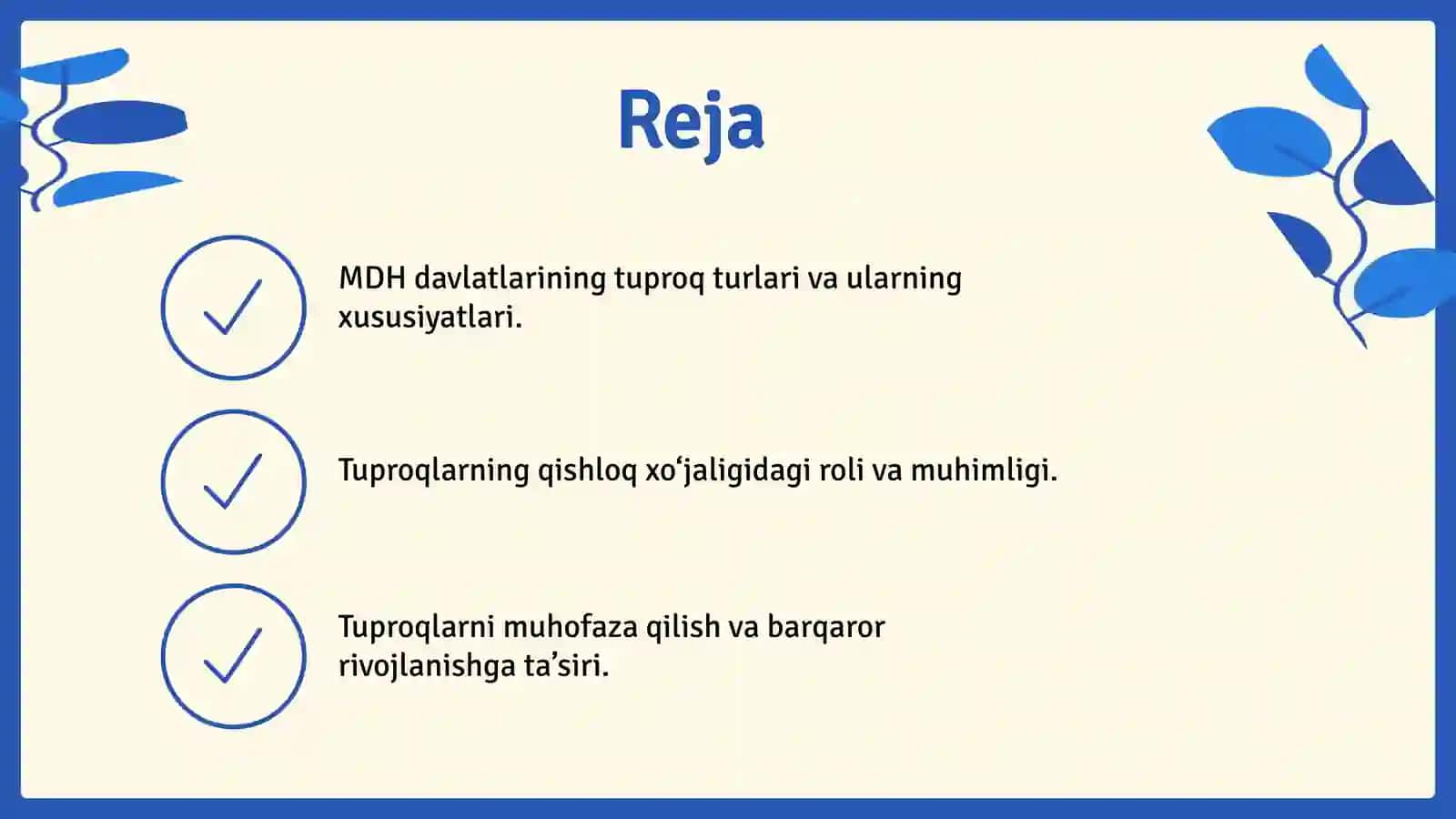 MDH davlatlari tuproqlari 2