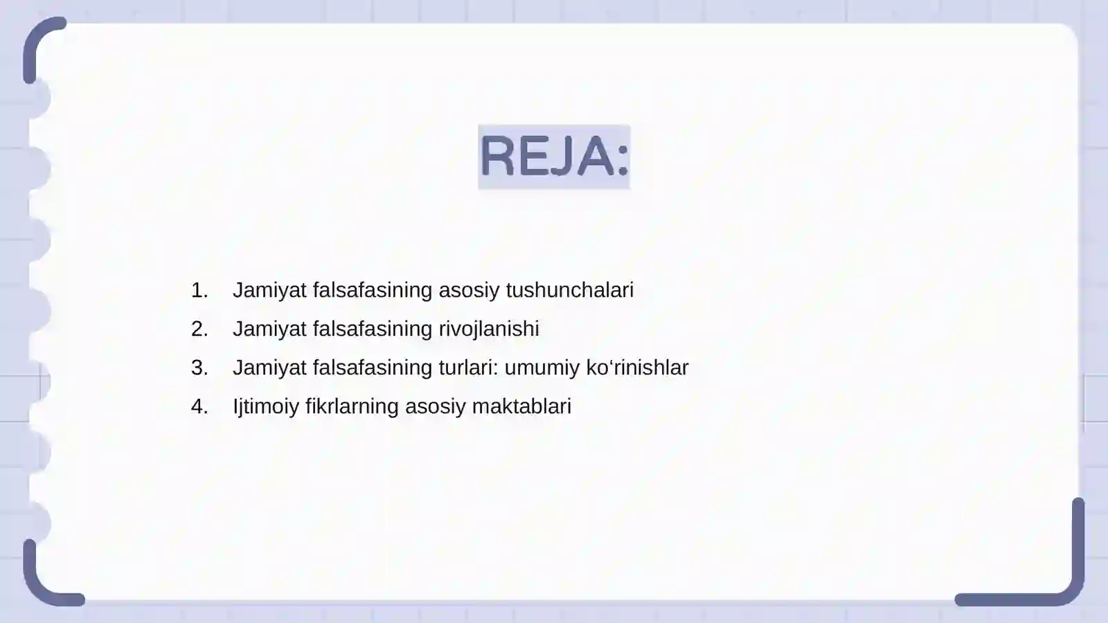 Jamiyat falsafasi va uning turlari 2