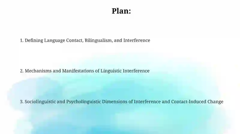 Language contact bilingualism 2