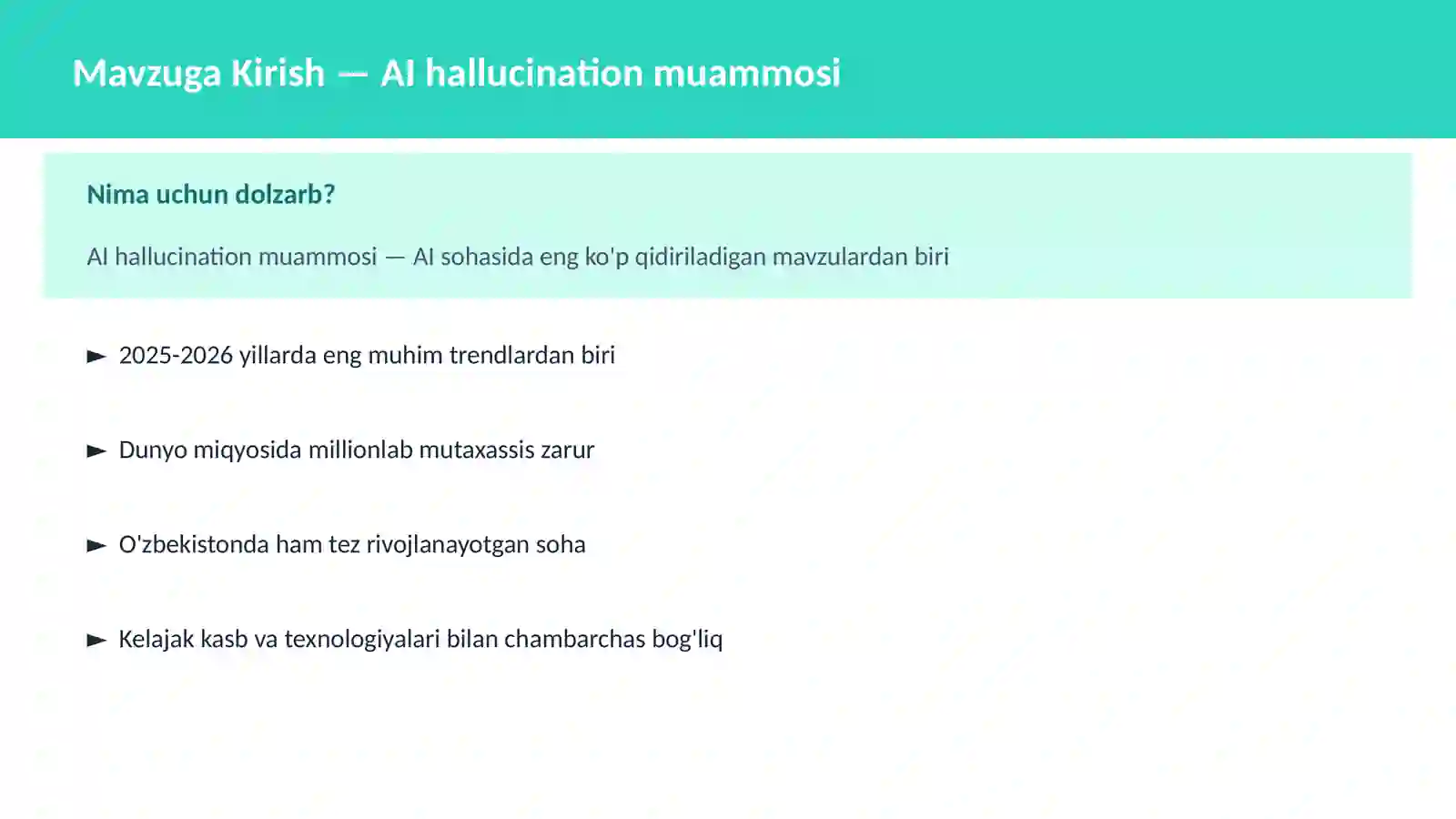 AI | GENERATIVE AI VA LLM 2