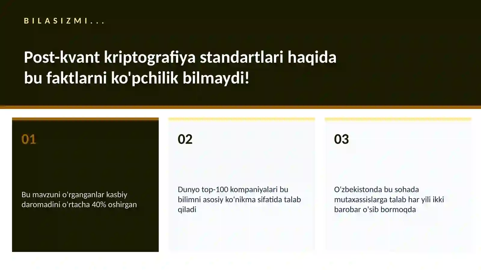 Post-kvant kriptografiya standartlari 2