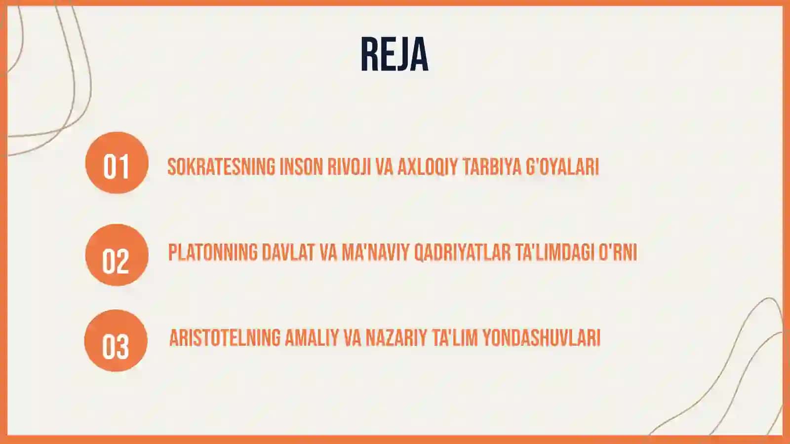 Qadimgi Yunon faylasuflarining ta'lim-tarbiyato'g'risidagi fikrlari 2
