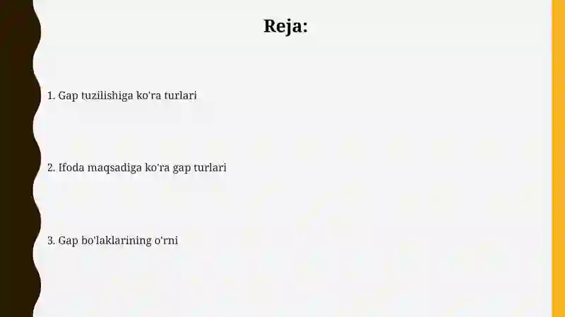 Sodda va qo'shimcha gaplar 2
