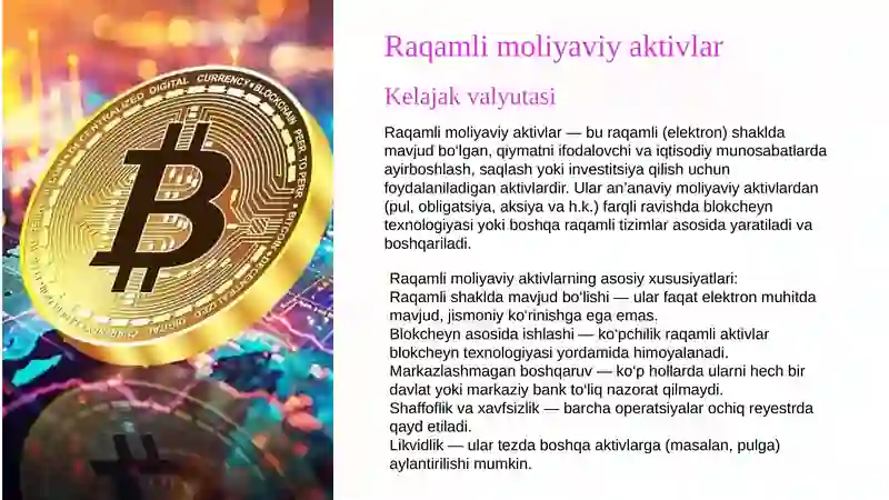 Raqamli moliyaviy aktivlar 2
