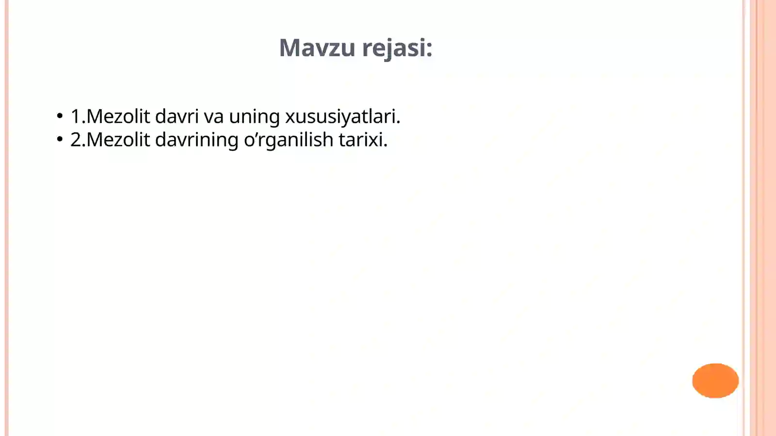Mezolit davri 2
