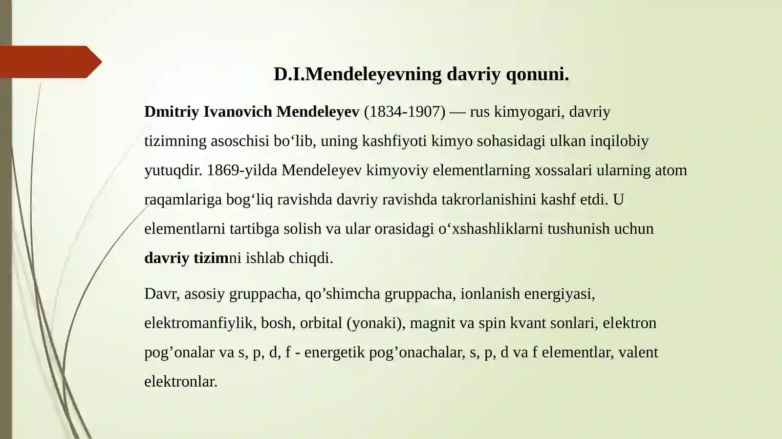 Elementlarning davriy sistemasi 2