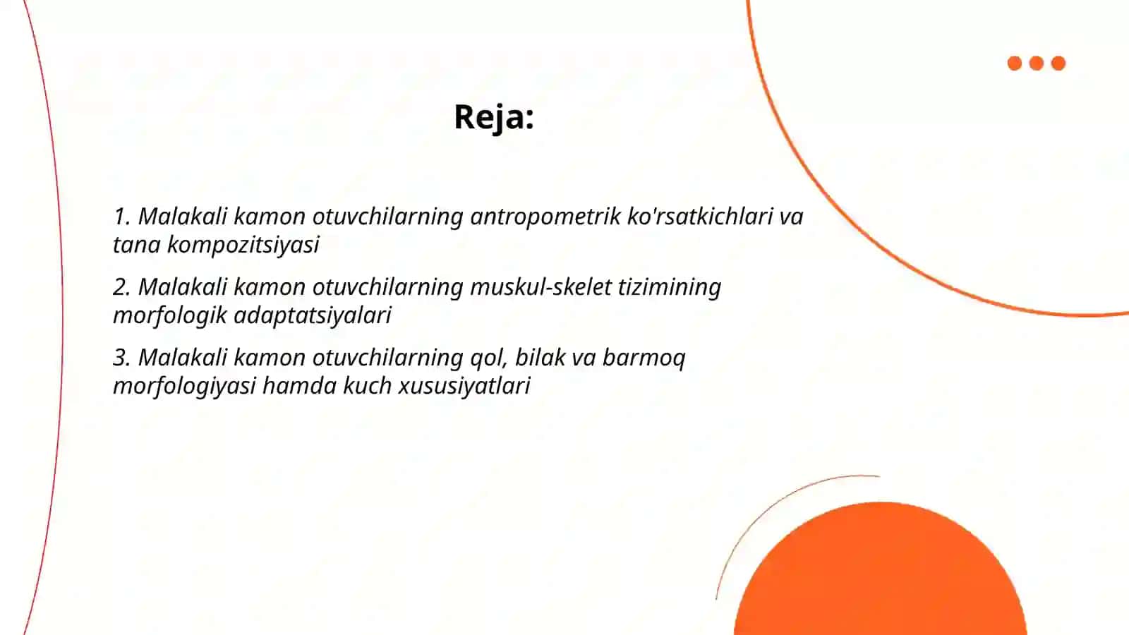 Malakali kamon otuvchilarning morfofunktsional va psixofiziologik xususiyatlari 2