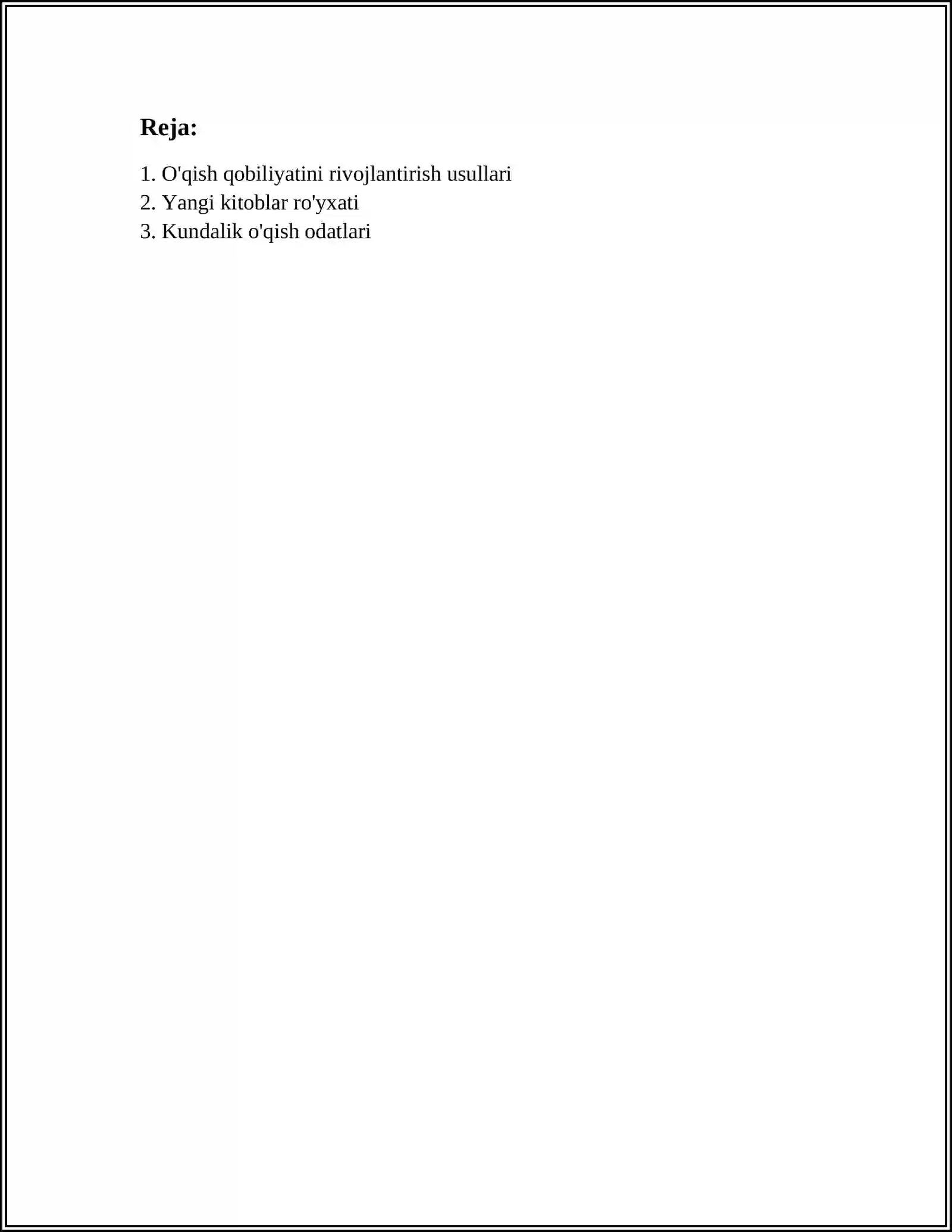 IDEAS TO HELP WITH READING 2