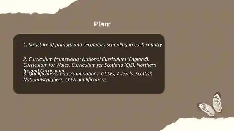 Educational features of England Scotland Wales and Northern Ireland 2